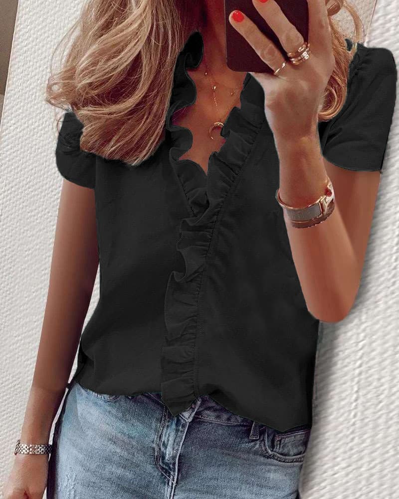 Short sleeves-black