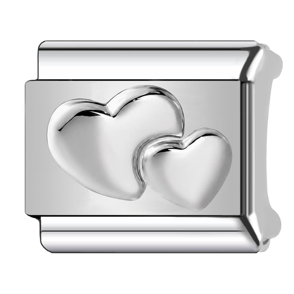 Double convex (one steel color)