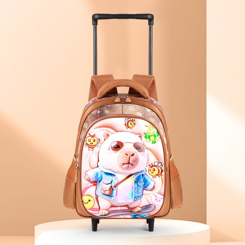 12inch trolley school bag capibala