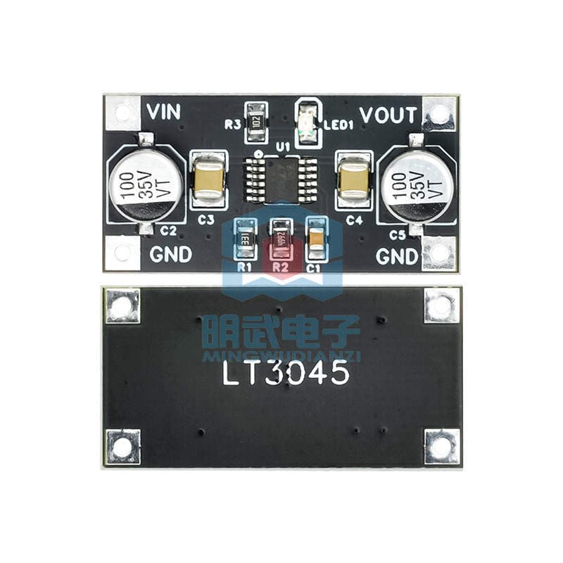 LT3045 aşağı səs-küylü xətti gərginlik tənzimləyicisi, 3.3V/5V, RF güc modulu 3