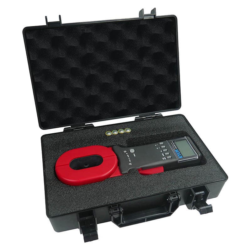 Digital Clamp Ground Resistance Tester Electronic Circuit Leakage Current Lightning Protection Explosion-Proof Measurement Setting Alarm 5