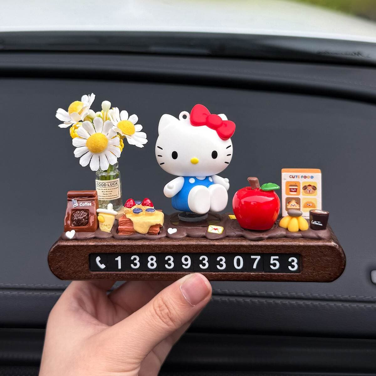 Şirin Crayon Shin-Chan avtomobil müvəqqəti parkinq nömrə nişanı 5