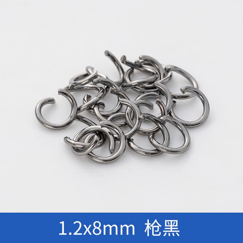 1.2*8mm gun black [100]