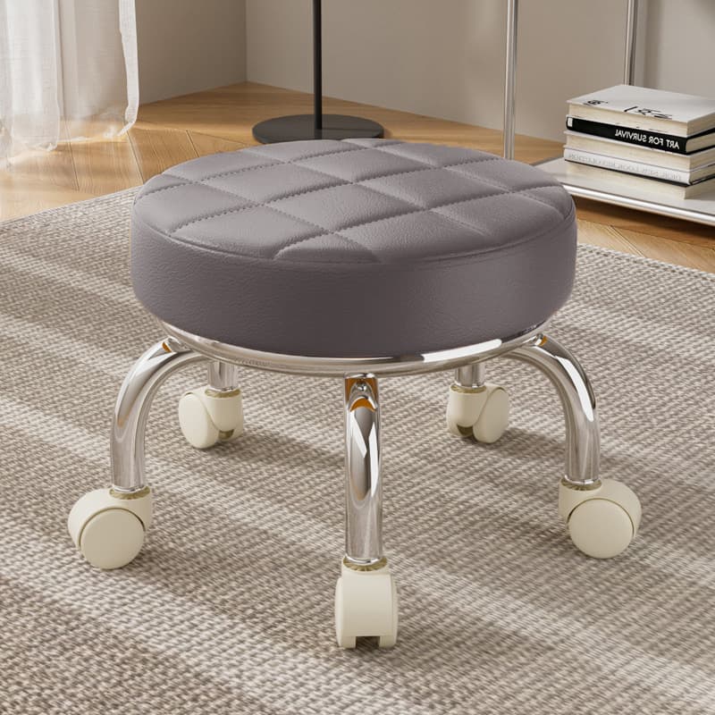 Dark gray soft bag--white wheel [height 21cm]