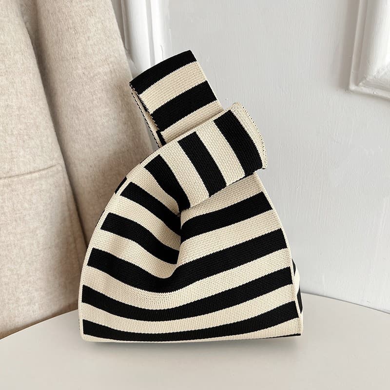 ins stripes-black rice