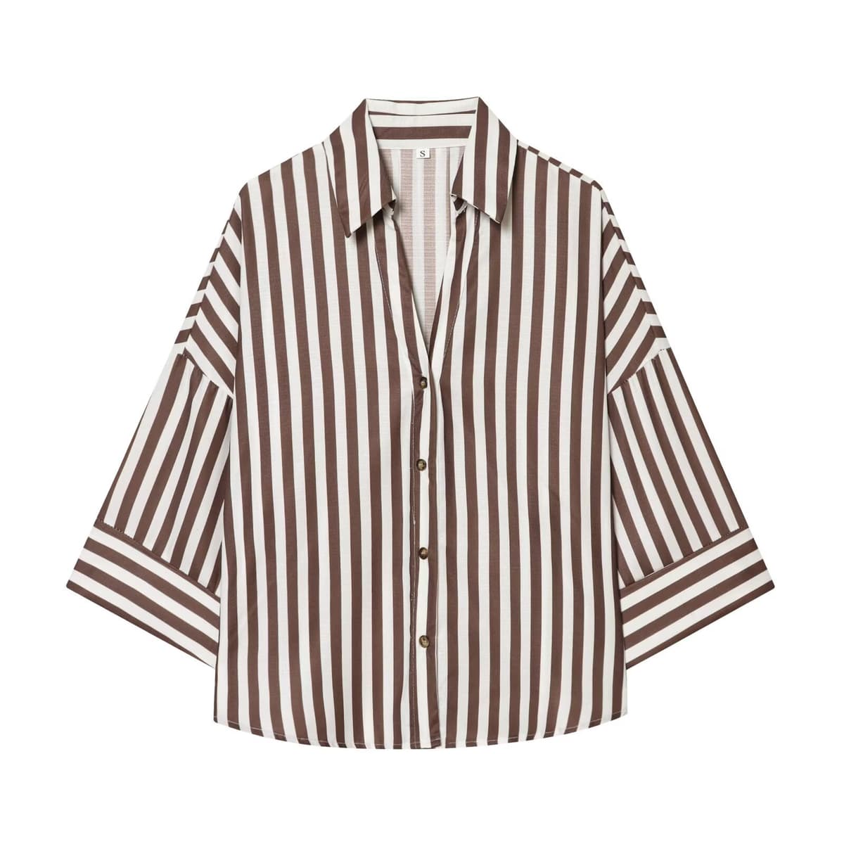 Brown wide strip