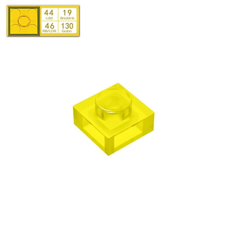 Bright yellow