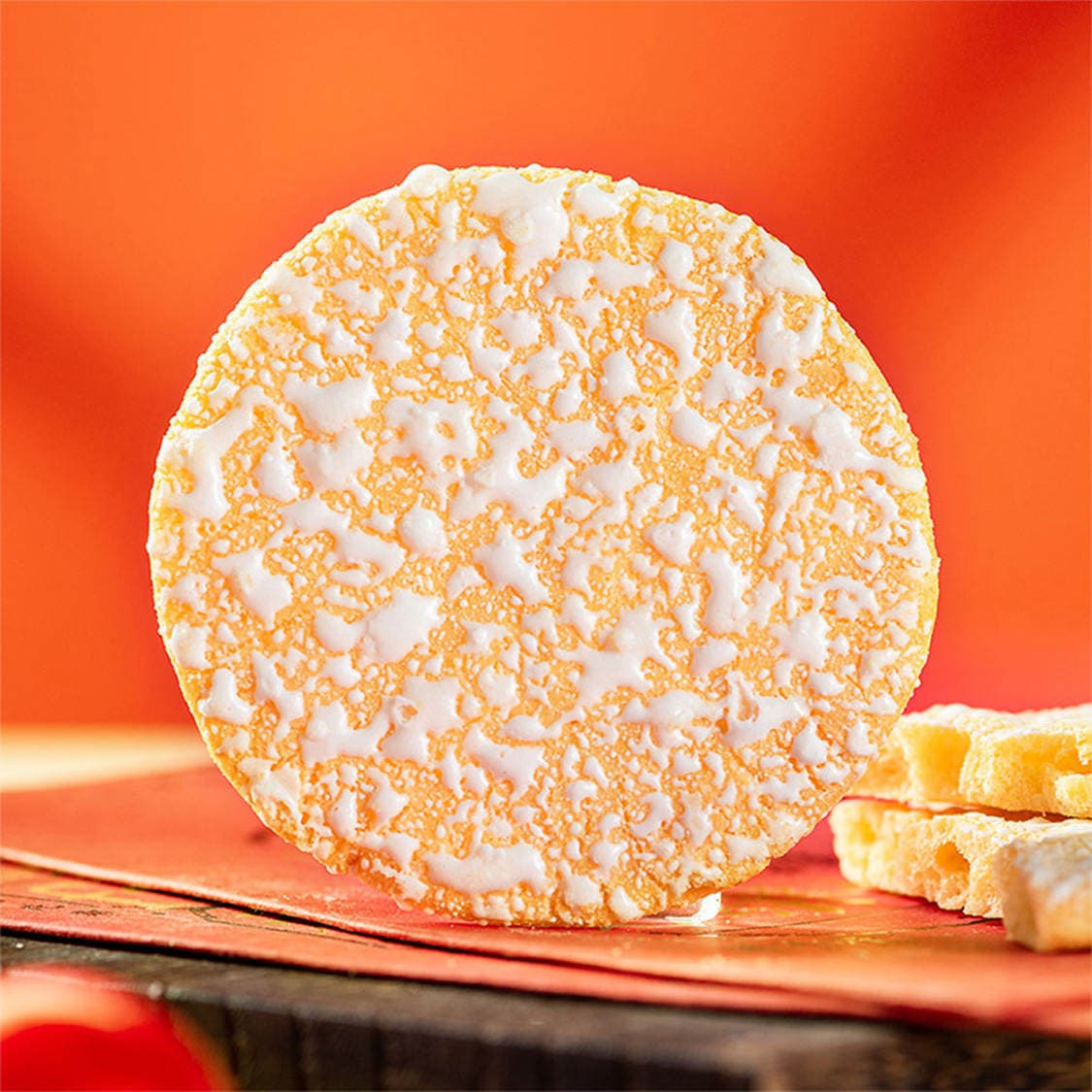Middoch Coarse Grain Snow Cake Fragrant Rice Cake Snow Rice Biscuit Puffed Snack Big Gift Bag Bag Snack Food 3