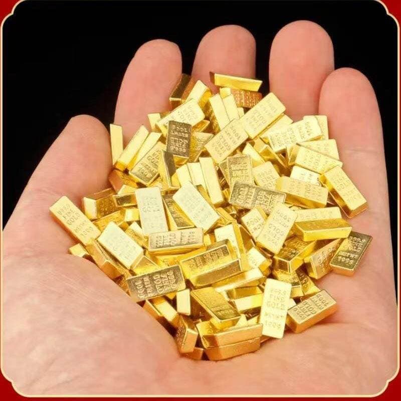 Yaradıcı ərinti bəzəklər, mini qızıl toplar, uğur üçün, ev/toy hədiyyəsi 2