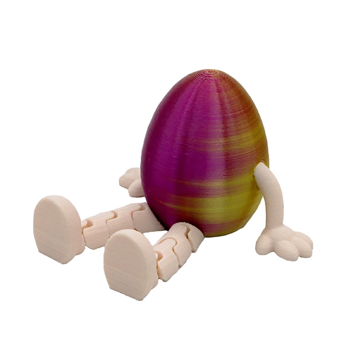 Round egg—purple gold