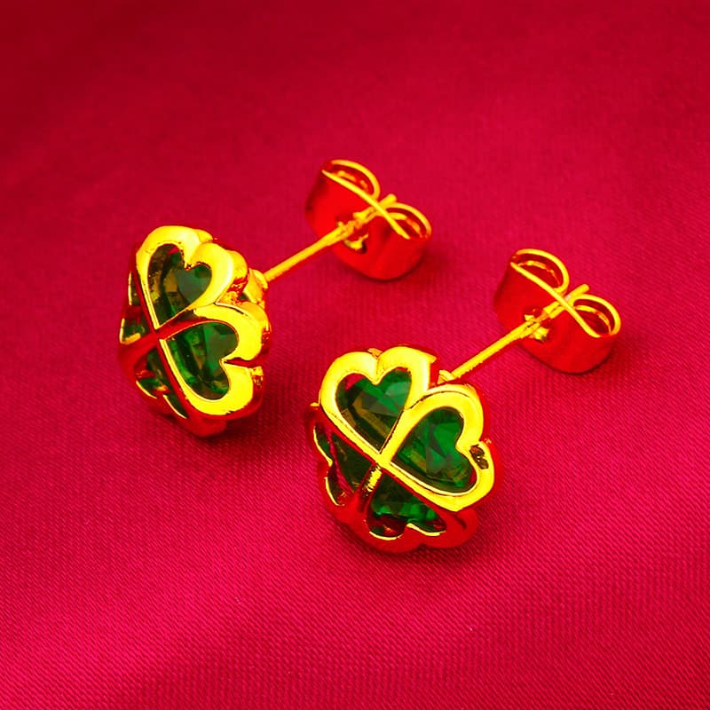 Leaf earrings