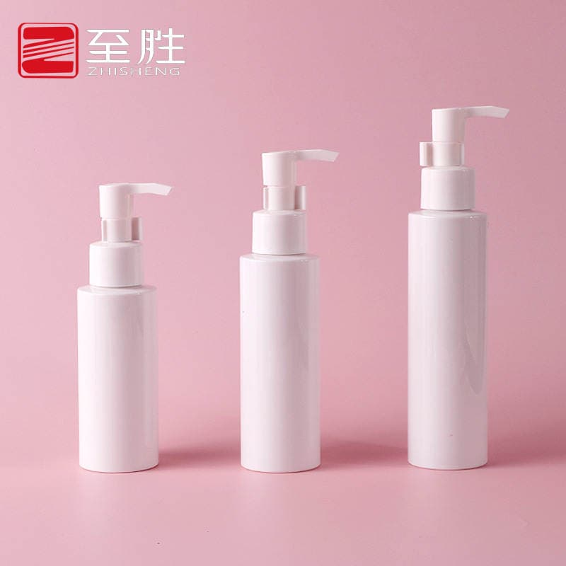 In-Stock White Frosted Plastic Lotion Dispensing Bottle 80/100Ml/120Ml Pump Bottle for Body Lotion and Makeup Remover 3