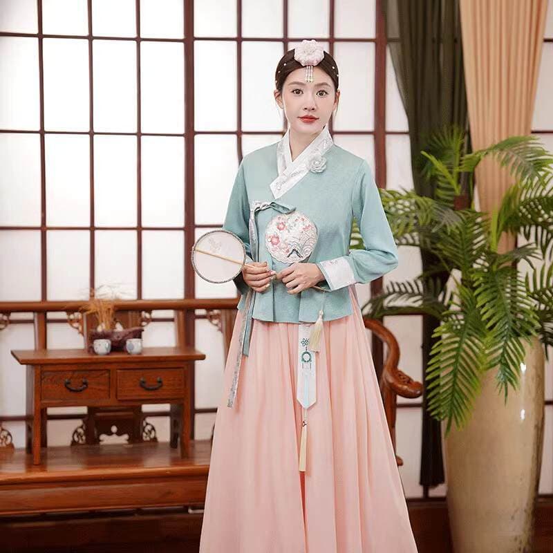 New women's Korean dress ethnic minority Korean clothing performance clothing can be daily adult dance performance 2