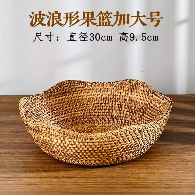 Wavy fruit basket xl 30x9.5