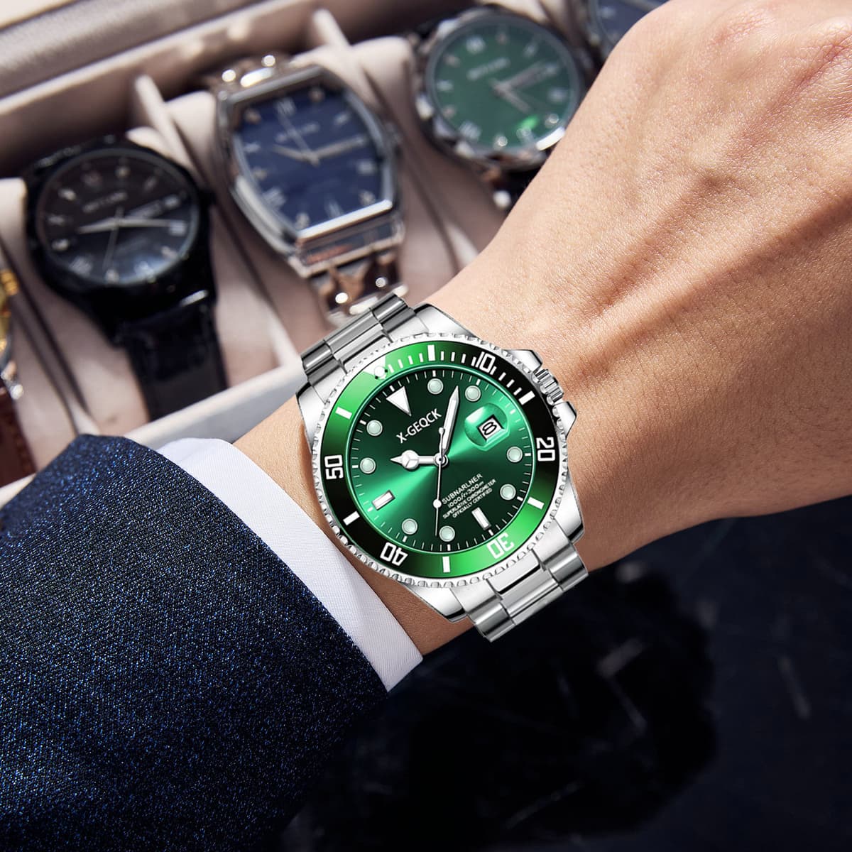 Green steel belt