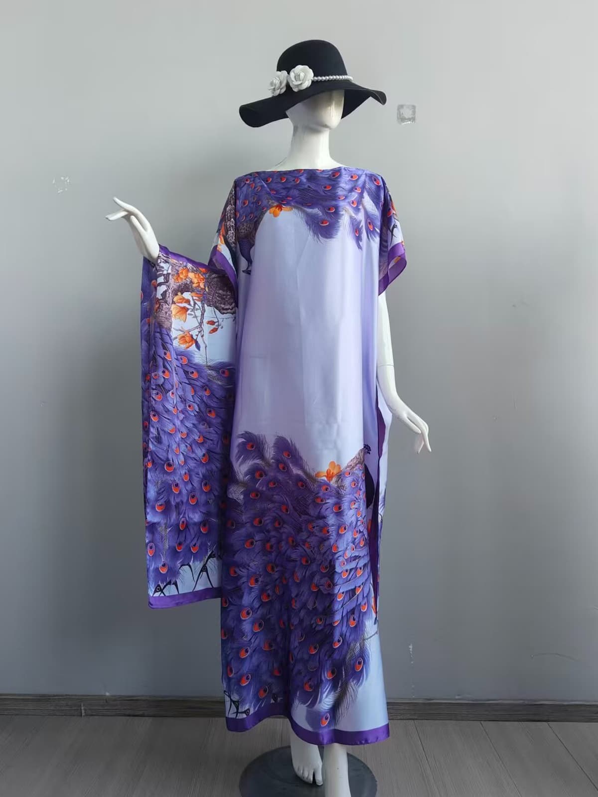 244-peacock-dark and light purple