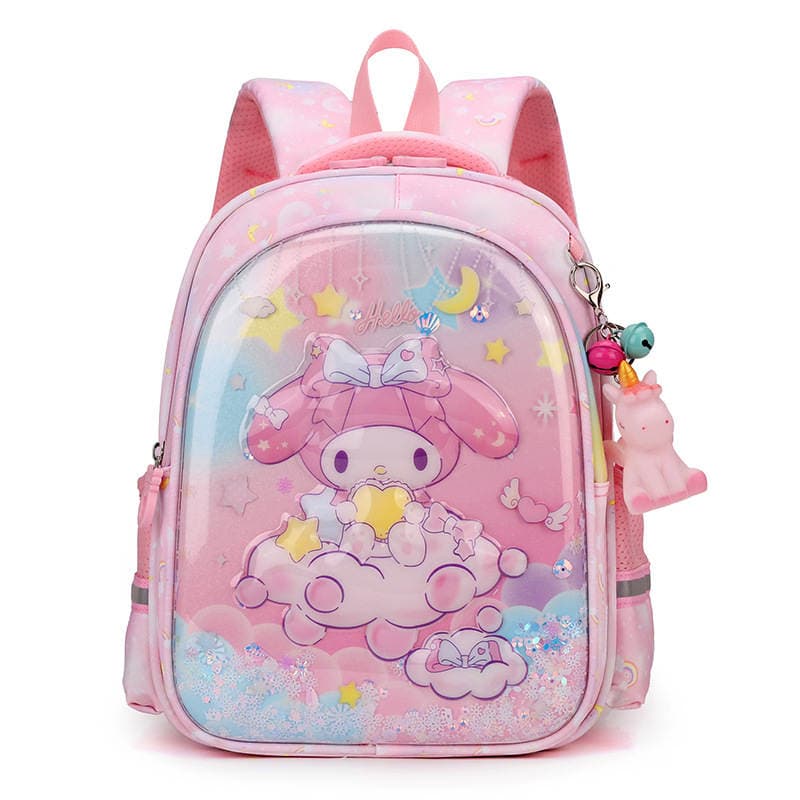 2025 New Model Girls' Hard-Shell Lightweight Kindergarten Cute Waterproof Student Backpack Children's Backpack 2