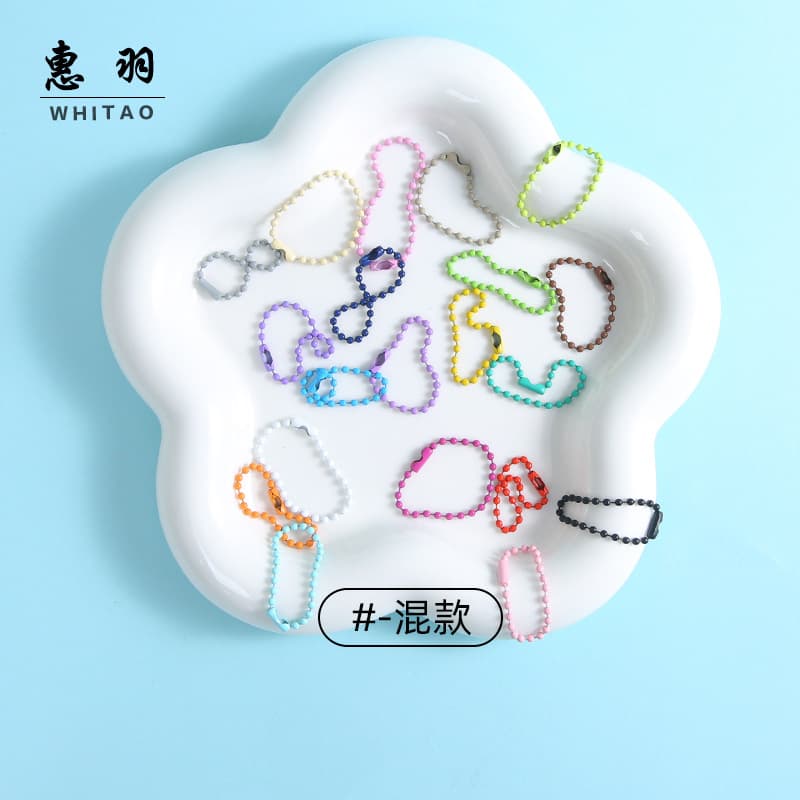[mixed random] painted bead chain