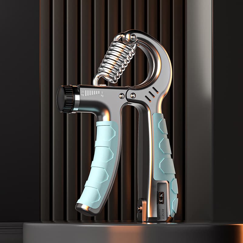 Black blue mechanical counting