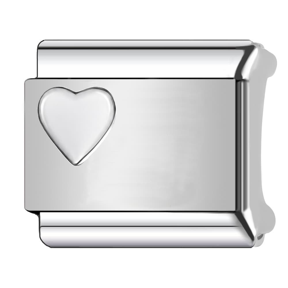 Left heart (steel color)