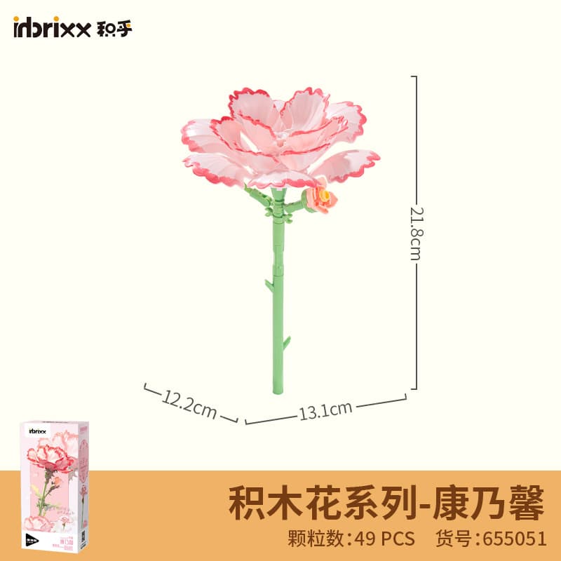 655051 carnation 49pcs-80g
