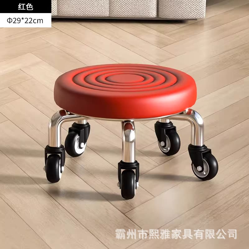 Water wave red (silent bearing wheel) high 22cm