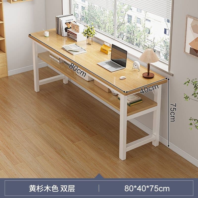 [upgraded and reinforced] 80cm double layer yellow shirt wood color