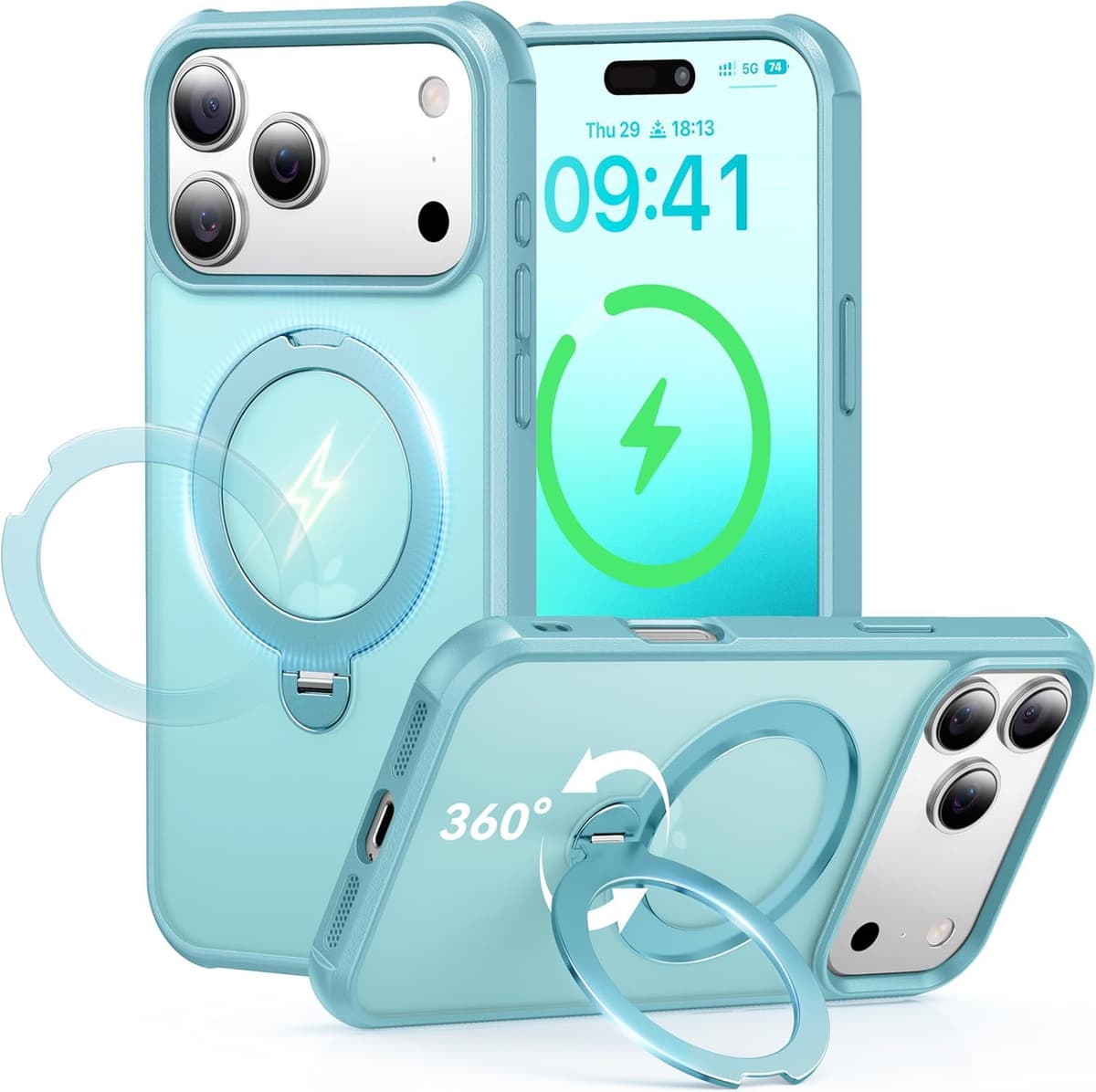 Mint green [360 pivot magnetic stand]