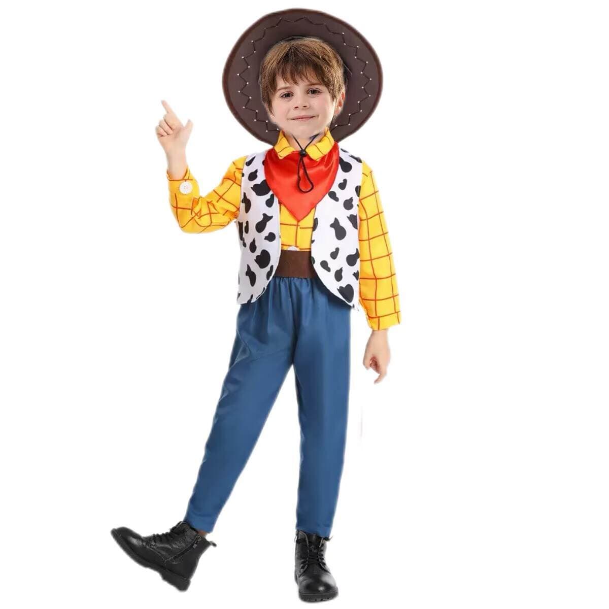 Hellouin "Oyuncaq Hekayəsi" Vudi Polis Rəisi Cütlük Kostyumu (Böyüklər və Uşaqlar üçün) 3