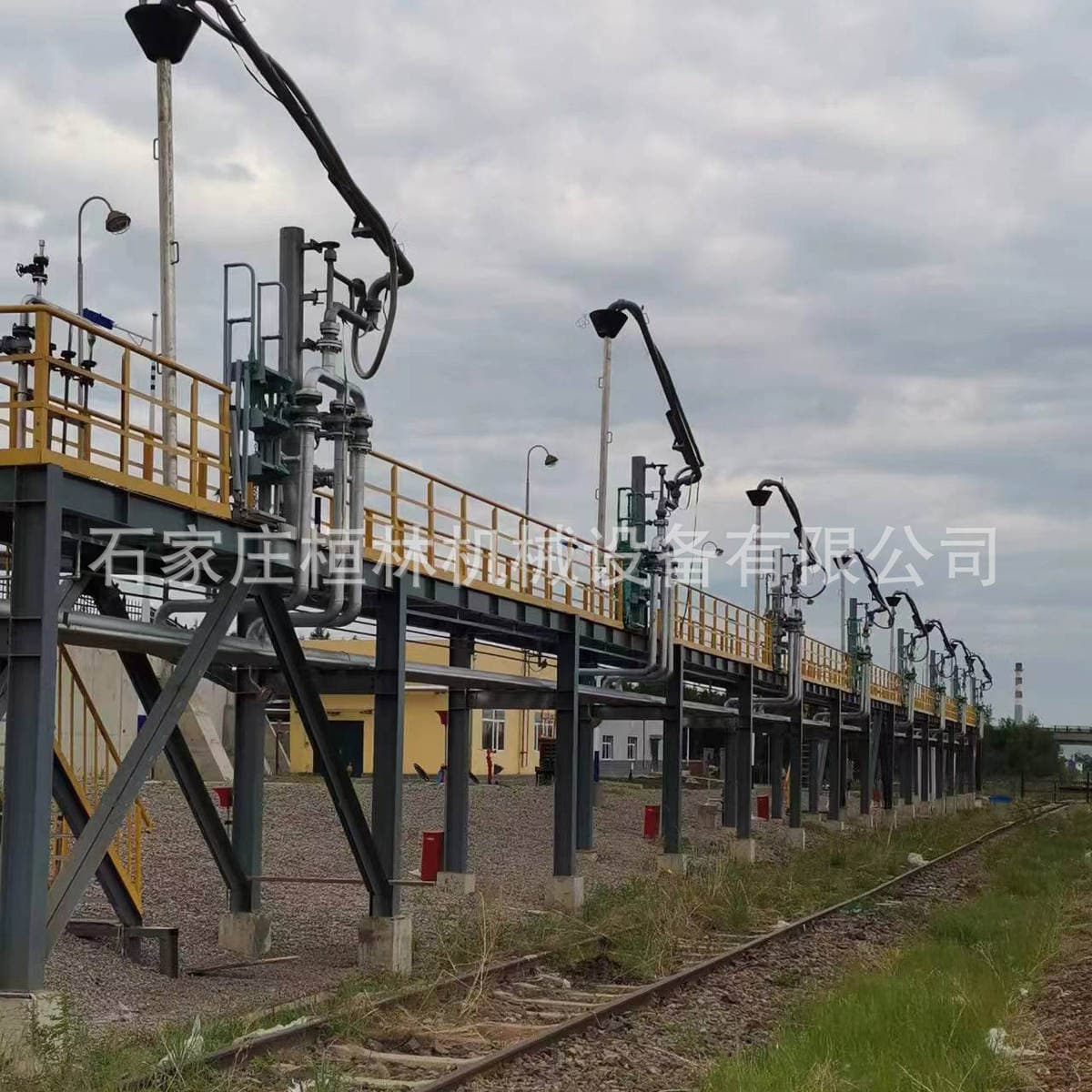 Al2503 Type Ethanol Methanol Loading and Unloading Arm Car Bottom-Mounted Crane Tube with Emergency Slotted Valve Loading and Unloading Equipment 3