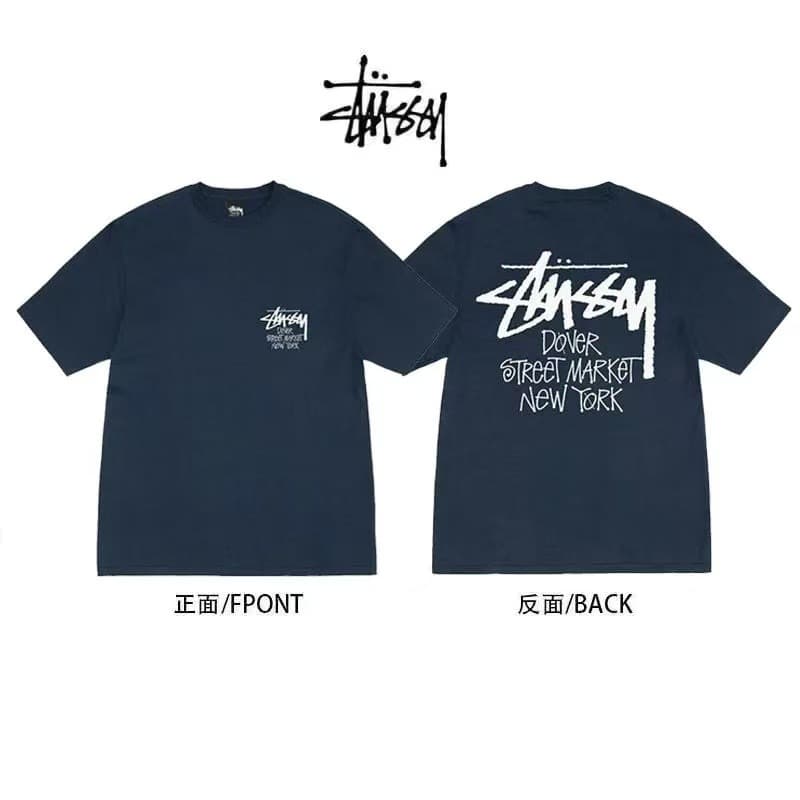 New york three-row navy blue