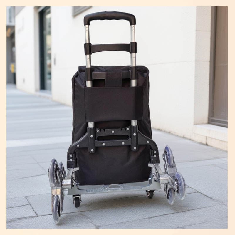 Hand-Pulled Stair-Climbing Cart, Grocery Shopping Cart, Special Bag, Oxford Cloth Portable Shopping Cart Bag, Thickened Water-Resistant Large Bag 4
