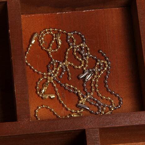 Clothing Accessories, Ropes, Clothes Hanging Ropes, Shoe Metal Hanging Beads, Luggage, Clothes Fixing Ropes, in Stock, Gold and Silver 3