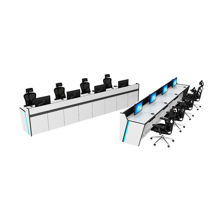 Specialized in the Production of Monitoring Consoles, Command Center Control Consoles, Straight-Line and Curved Security Dispatching Desks, Manufacturer Wholesale 3