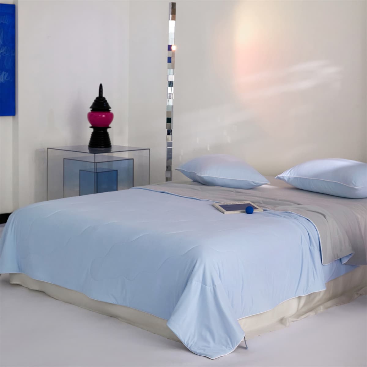 Elegant blue + high-grade gray (gift box version)