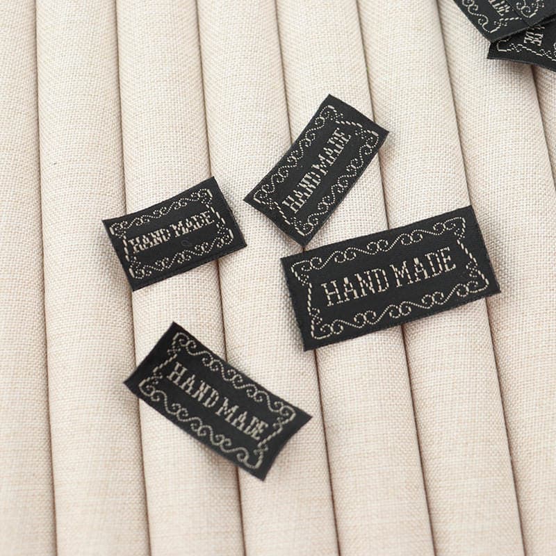 Spot DIY Jewelry Accessories Handmade Labels Cloth Labels Labeling Trademarks Handmade Hair Accessories Materials Leather Labels 2