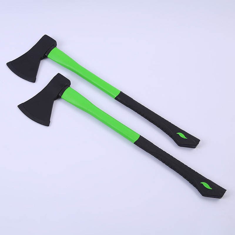 Plastic-coated steel axe fire rescue engineering construction outdoor camping axe woodworking wood splitting logging axe luxuriant tool 4