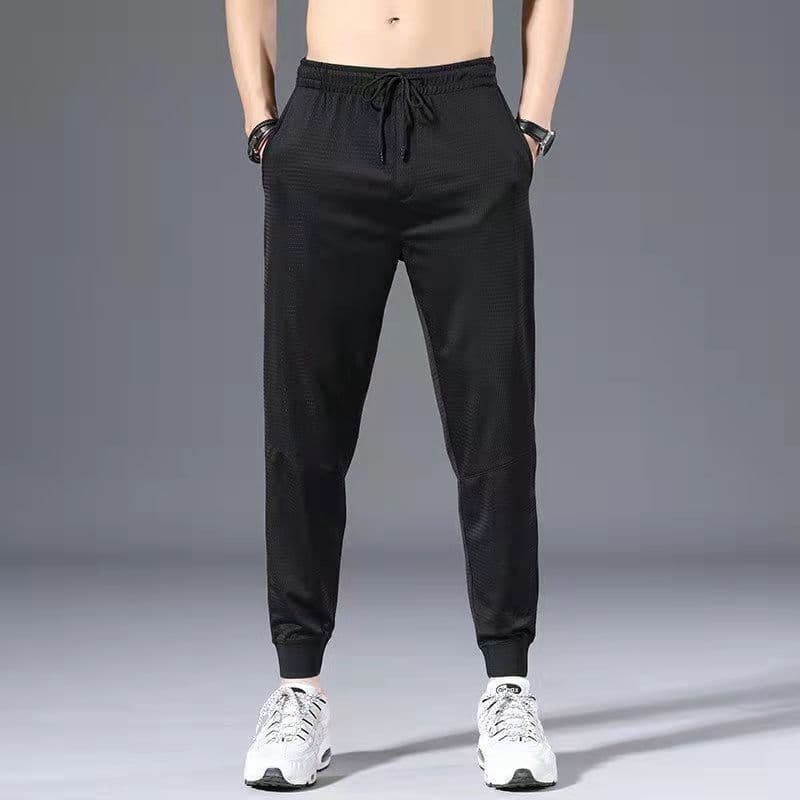 Leather rope Black