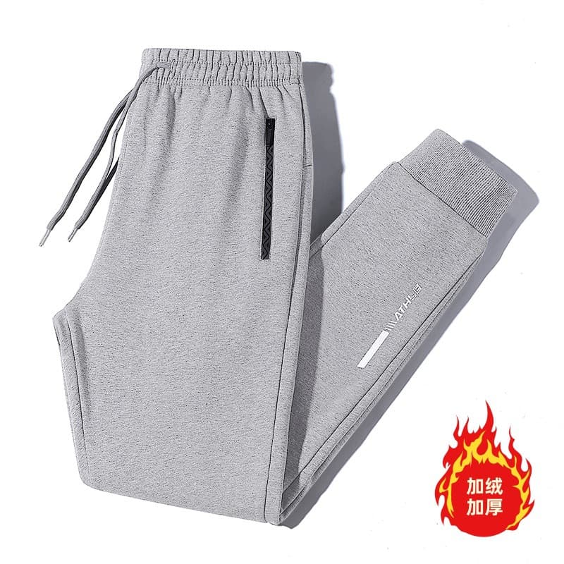 8188 fleece-lined light gray leggings