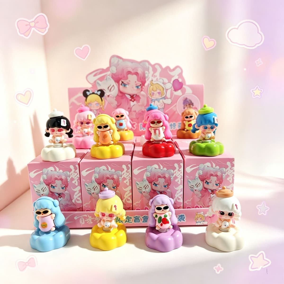 Sunglasses girl spin blind box [12/box]