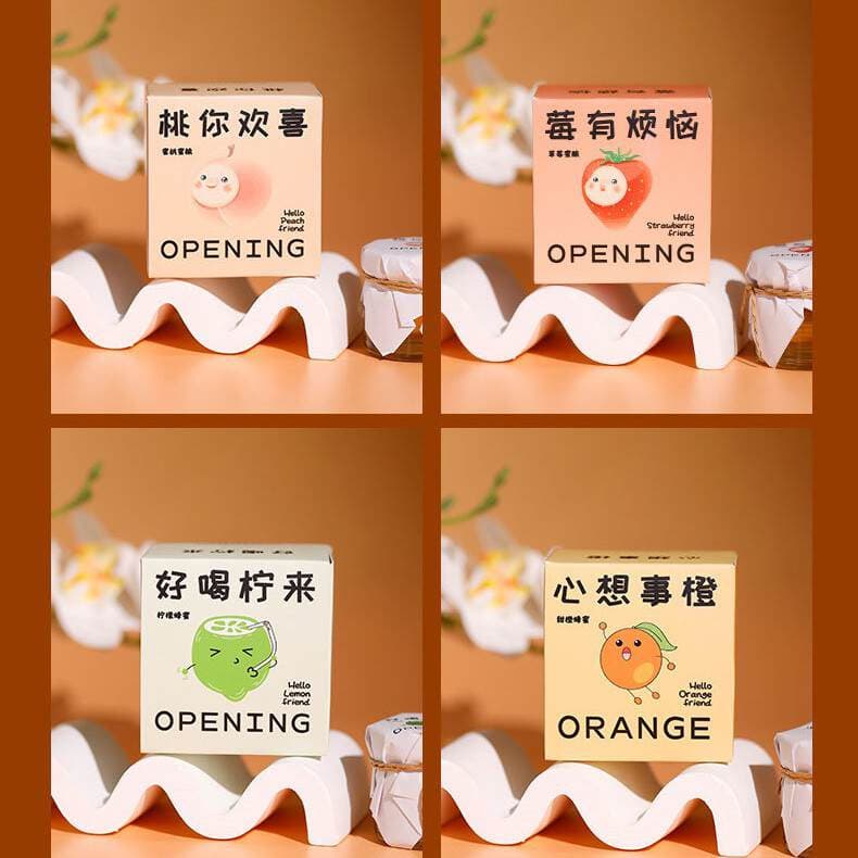 Honey 28g small jar with hand gift fruity honey products business gift small bottle holiday birthday baby full moon banquet 1