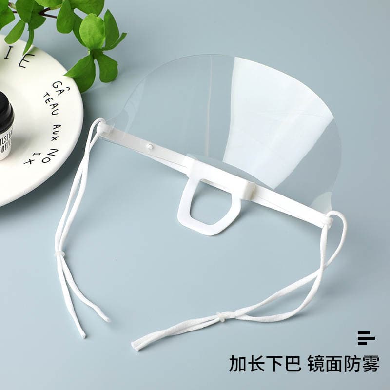 Transparent Plastic Mask Stereo 3d Hotel Kitchen Chef Catering Food Grade Hygienic Anti-fog Mouth Mask Wholesale 2