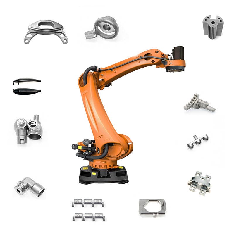 Titan ərintisi və paslanmayan poladdan hazırlanmış robot hissələrinin fərdi MIM inyeksiya qəlibləməsi (toz metallurgiyası) 5
