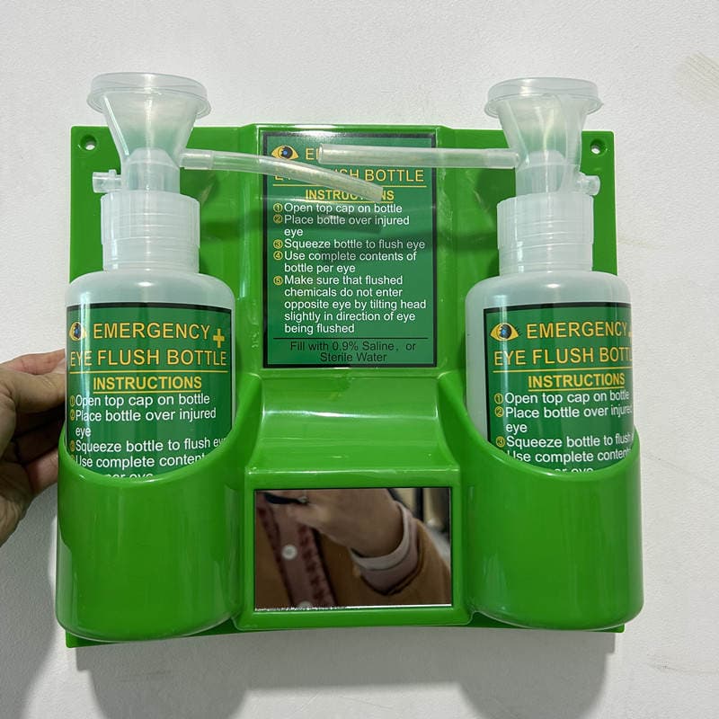 6670 Factory Inspection Emergency Skin Care Eye Wash Laboratory Eye Wash Bottle Wall-mounted Portable Eye Wash 500ML Eye Wash Bottle 3