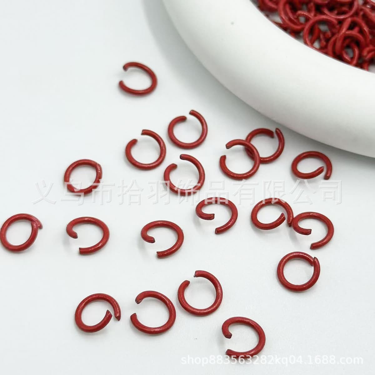 [red] open circle