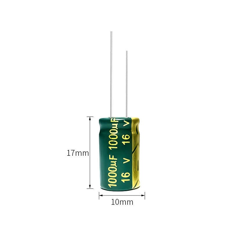 16V1000Uf High Frequency Low Resistance Electrolytic Capacitor Volume 8X12 8X16 10X13 10X17 2