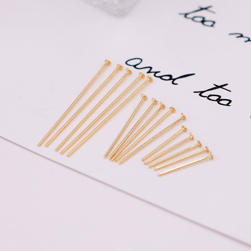 Champagne KC real gold T-pin