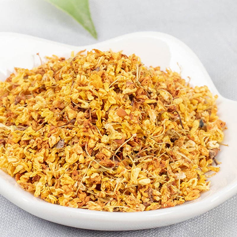 Yeyilə bilən Qızılı Osmanthus Çiçəkləri (Quru, Kükürdsüz Bitki Çayı) 2