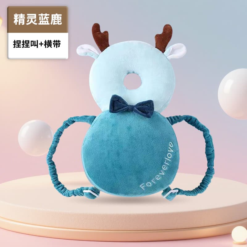 Elf blue deer (half net large size) + horizontal belt + pinch and scream