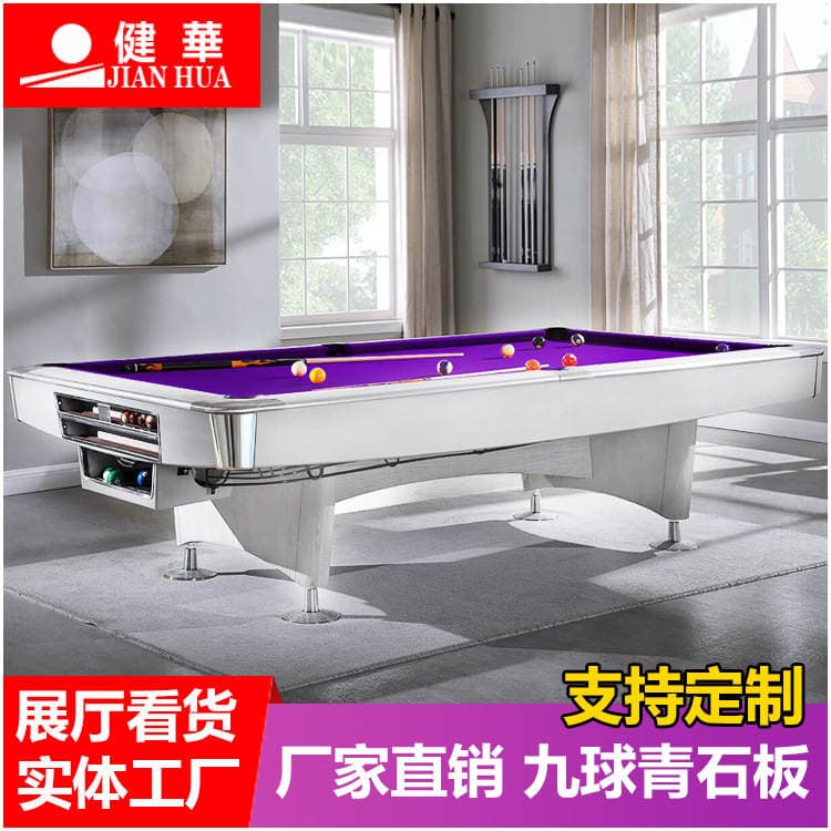 Villalar və Klublar üçün Göydaş Səthli Fərdi Standart Doqquz Top Bilardo Stolu 1